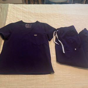 Limited edition Purple Figs scrubs